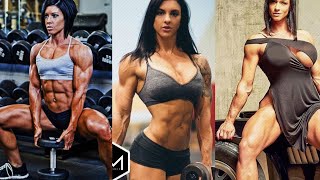 AWESOME GIRLS TRAINING IN GYM  BEAUTIFUL WOMAN WORKOUT COMPILATION Female Fitness Motivation