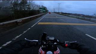 ( Cloudy Day ) [BENELLI TNT 125] [GoPro HERO 11] [Insta 360 X3] [RAW] [POV] [4K,60]