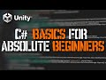 Want to Start Writing Code in Unity? Start Here! Unity C# Basics Part 1 - Writing Your First Script