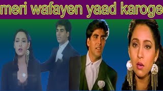 Meri Wafayen Yaad Karoge new remix song Akshay,Ashwini  Sad Hit Sainik Kumar,Asha 2025