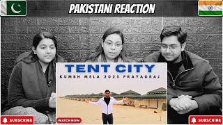 Prayagraj Kumbh Tent City Inside Tour | Mahakumbh Mela | Reaction!