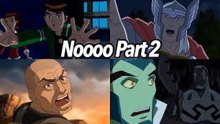 Cartoon Characters Saying Noooo Compilation Part 2