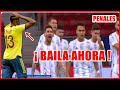 MESSI- LE DICE : BAILA AHORA, BAILA AHORA  A YERRY MINA ARGENTINA VS COLOMBIA ( PENALES )