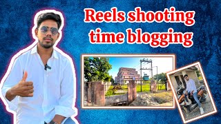 REELS SHOOTING TIME BLOGGING COLLEGE👍❤️ KISHANGANJ Block Chowk #blogging #ytblog #viralvideo ￼