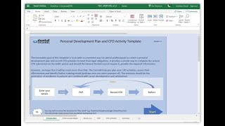 Personal development planning and CPD activity logging for dental professionals