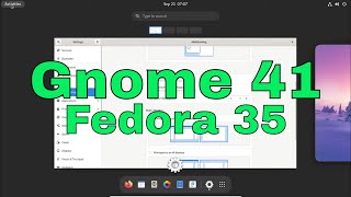 ⭐⭐⭐ Fedora 35 e Gnome 41