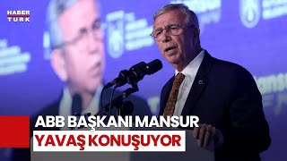 #CANLI - Ankara Büyükşehir Belediye Başkanı Mansur Yavaş Açıklama Yapıyor