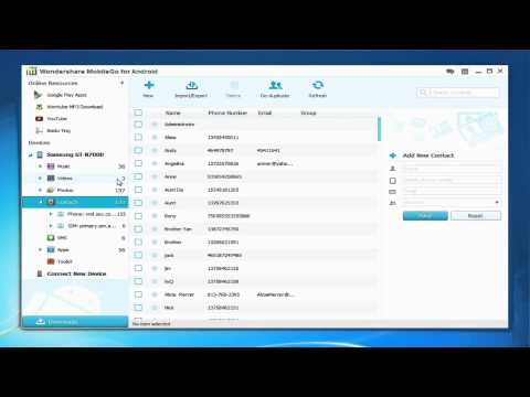 Easily Import or Export Contacts between Android and Computer Easily Import or Export Contacts between Android and Computer