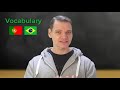 Brazilian Portuguese vs European Portuguese (How DIFFERENT are they!)