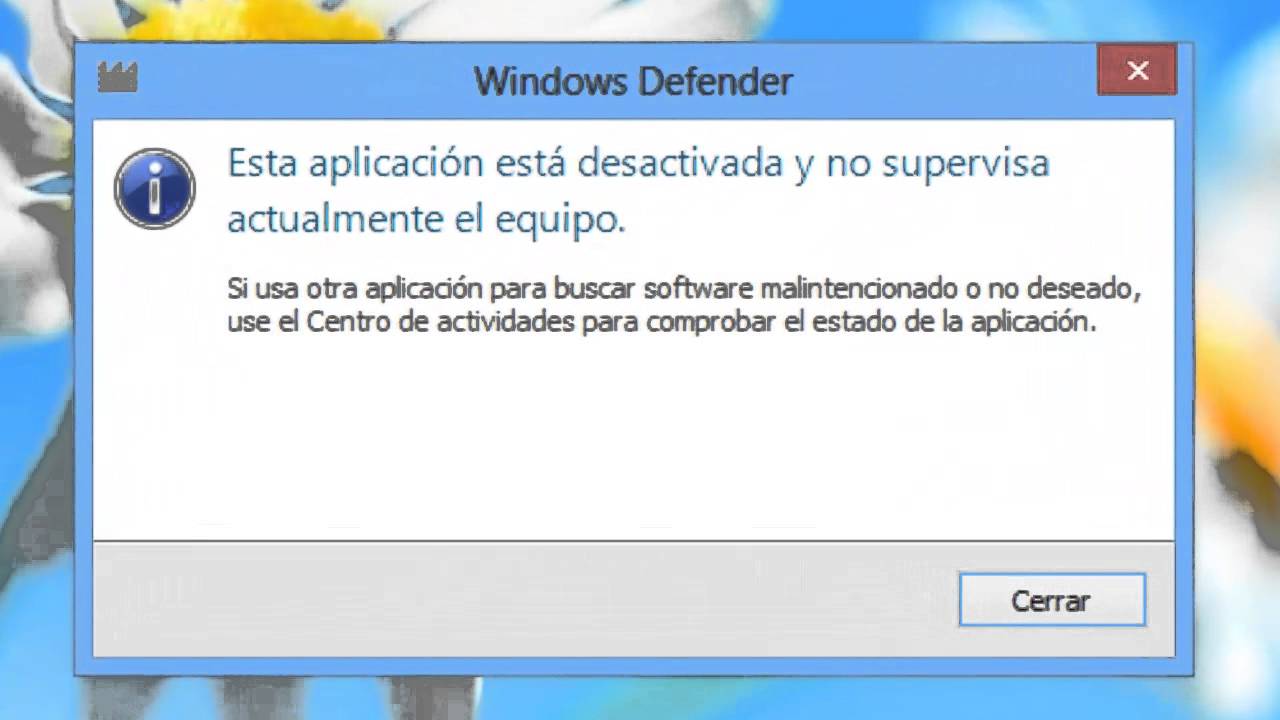 Como Activar Windows Defender Antivirus