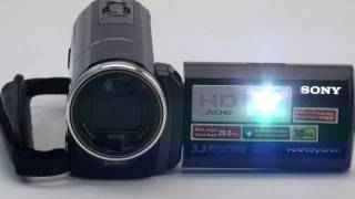 Sony Handycam HDR-PJ10 Walk-through & First Look