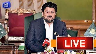 LIVE | Governor Sindh Kamran Tessori Holds Important Press Conference | Dunya News
