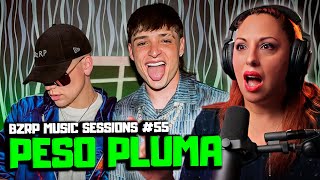 PESO PLUMA & BZRP Music Sessions #55  | VOCAL COACH Reaction & analysis