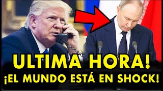 ULTIMA HORA! ¡TRUMP LLAMÓ 10 MINUTOS ANTES DE LA FIRMA DEL HISTÓRICO ACUERDO ENTRE RUSIA E IRÁN!