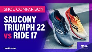 Saucony Ride 17 vs Triumph 22 - Which one to choose?