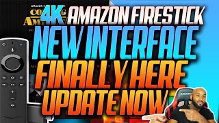 4K AMAZON FIRESTICK NEW INTERFACE UPDATE HAS ARRIVED | 4K FIRE TV INTERFACE UPDATED
