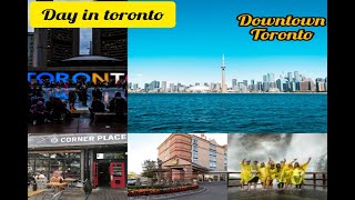 Day in Toronto vlog| Downtown Toronto| Toronto life| Ontario| Canada life