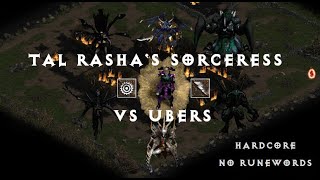 Diablo 2 Uber Tristram with Tal-Rasha's Sorceress