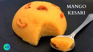 Mango Kesari Recipe | How to make perfect mango Kesari | Mango Sheera recipe | rava kesari recipe