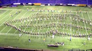 UWEC Blugold Marching Band at Youth In Music 2010  BMB