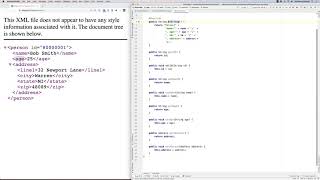 Using XML SAX Parser to parse XML data.