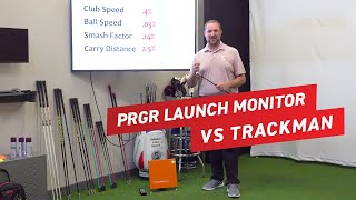 How Does the PRGR Launch Monitor Compare to Trackman?