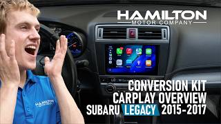 2015-2017 Subaru Legacy Conversion Kit | CarPlay Overview