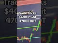 Quotex Sure Shot Strategy | $400 Profit In 2 Minutes Binary Trading | #shorts  #quotex #trading