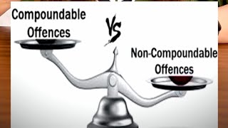 Difference between a Compoundable Offence and Non- Compoundable Offence under Law👩‍⚖️ #law #ipc