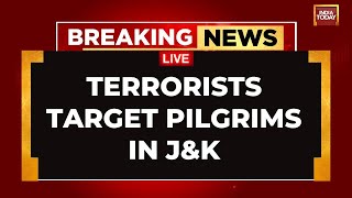 LIVE: Bus Carrying Pilgrims, Who Were Returning From A Shrine, Attacked In Reasi | J&K Live News