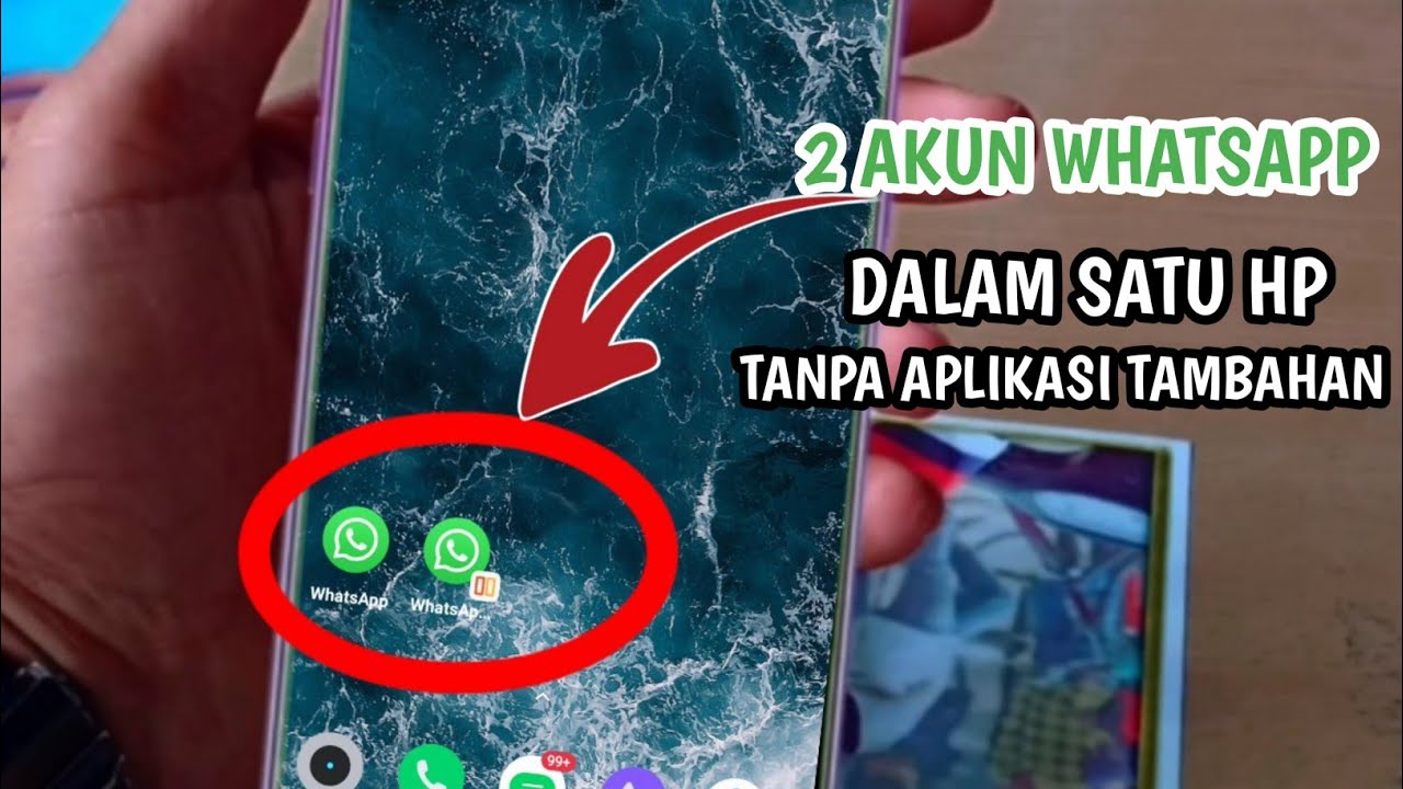 CARA MEMBUAT 2 WHATSAPP DALAM SATU HP,BUAT 2 AKUN WA DALAM SATU HP DI ...