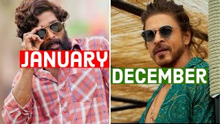 The #1 Most Viewed Indian Songs Each Month 2022 (January - December)