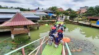 perjalanan tenaga kesehatan ke danau kongar MUBA