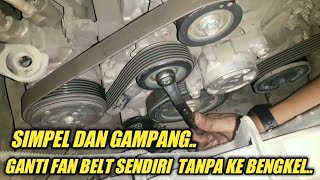 CARA MUDAH MELEPAS DAN MEMASANG FAN BELT PADA MOBIL XENIA DAN AVANZA