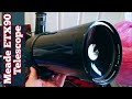 amazing meade etx90 maksutov telescope unboxing review observation