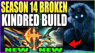 SEASON 14 KINDRED IS WAY TO BROKEN WITH THESE NEW ITEMS! (SUNDERED SKIES + TERMINUS IS NOT OK!)