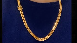 14k 7mm Miami Cuban link Chain 23” *Alex Benz Just Fell in love* Daniel Jewelry Inc