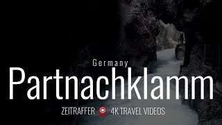 Partnachklamm Garmisch Partenkirchen Gorge Travel Germany 4K RUS ENG SUB