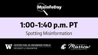 MisinfoDay: Spotting Misinformation