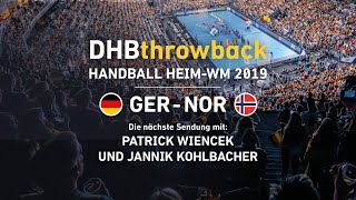 DHBthrowback Folge 7: Deutschland – Norwegen im Re-Live