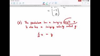 Problem 32. Pendulum, Euler’s method