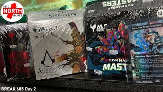 Slow Start, Great Finish! MKM, Assassin's Creed \u0026 Commander Masters Collector Opening