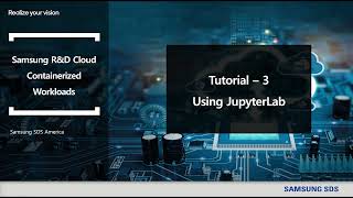 AI Cloud Tutorial 3: Using JupyterLab