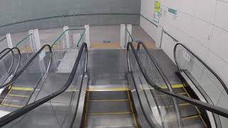 【シンドラー製】逆走防止ブザー エスカレーター Escalator Reverse run prevention buzzer 　福岡市地下鉄橋本駅