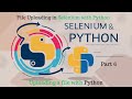 Selenium with Python Tutorial: Part 6: How to upload file in selenium webdriver | Python