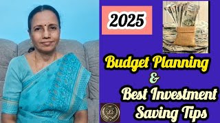 2025 My Budget Planning \u0026 Best Investment Saving Tips|#moneysaveingtips#newyear#2025#investmentplans