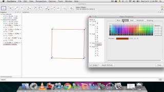 Geogebra- Custom Square Tool