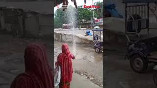 Not a fountain: Water pipe bursts in Guwahati, third within a month
