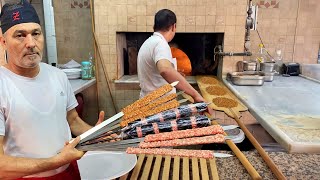 So Delicious Turkish Kebab and Traditional Lahmacun - Street Food