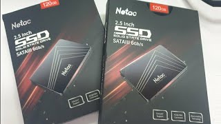 Netac SSD Test with Crystal Disk Mark and Crystal Disk Info 2021